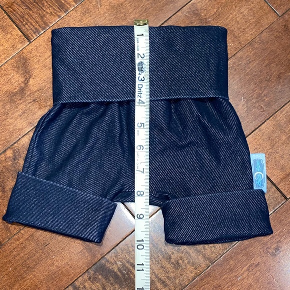 3 for $19 Ella Bella Luna Maxaloones Faux Jean Shorts Bumpants 6m- 3t EUC - Picture 4 of 7
